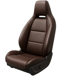 Alternative view of Coffee Seat Covers - Genuine Leather