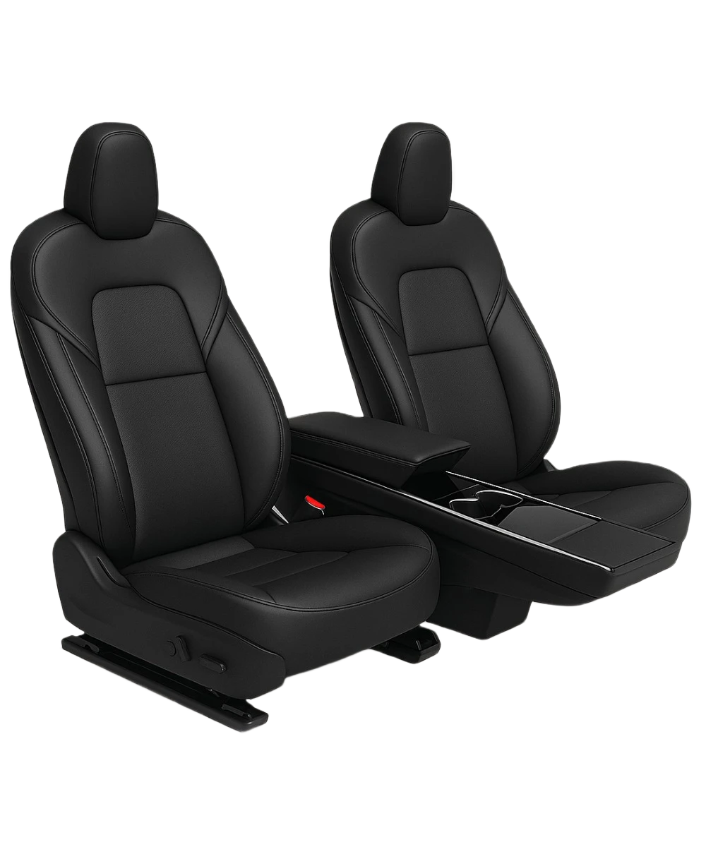 Alternative view of DLS-02-BL - Genuine Leather