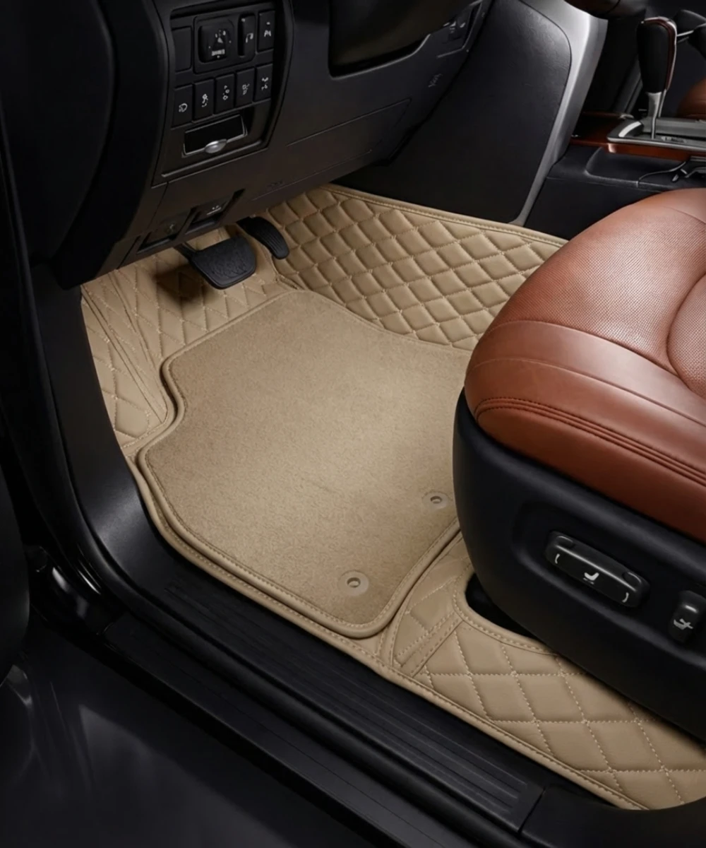 Beige with Beige Stitching - Premium Series