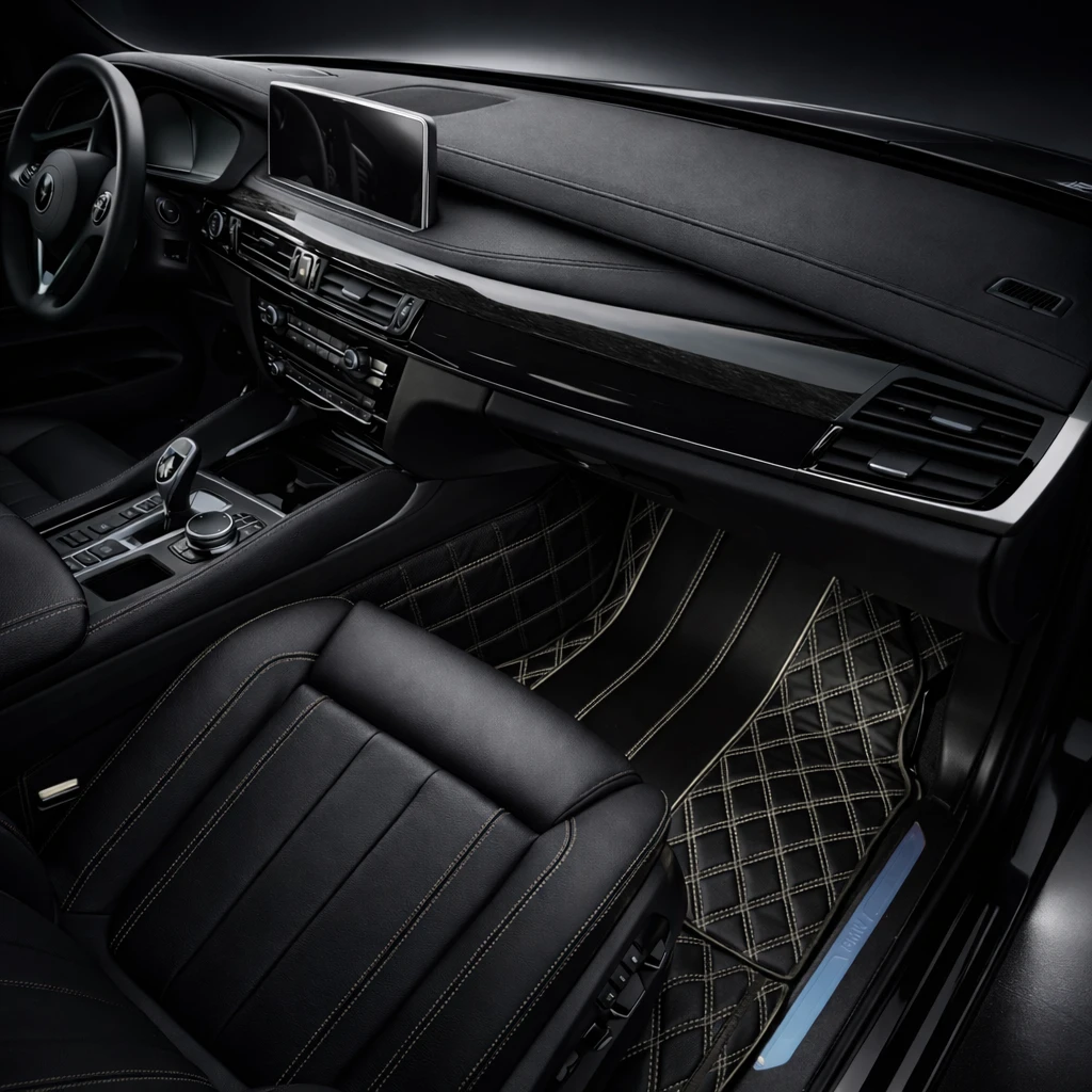 Black with Beige Stitching - Signature Series - Image 2