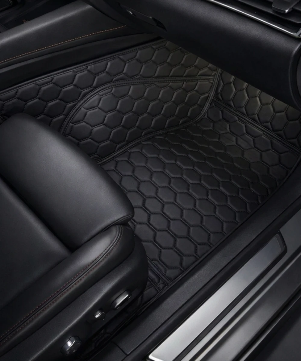 Black with Black Stitching - Honeycomb Series - Image 6