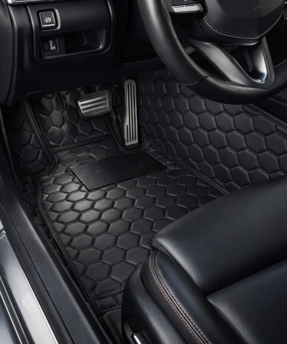 Black with Black Stitching - Honeycomb Series - Image 5
