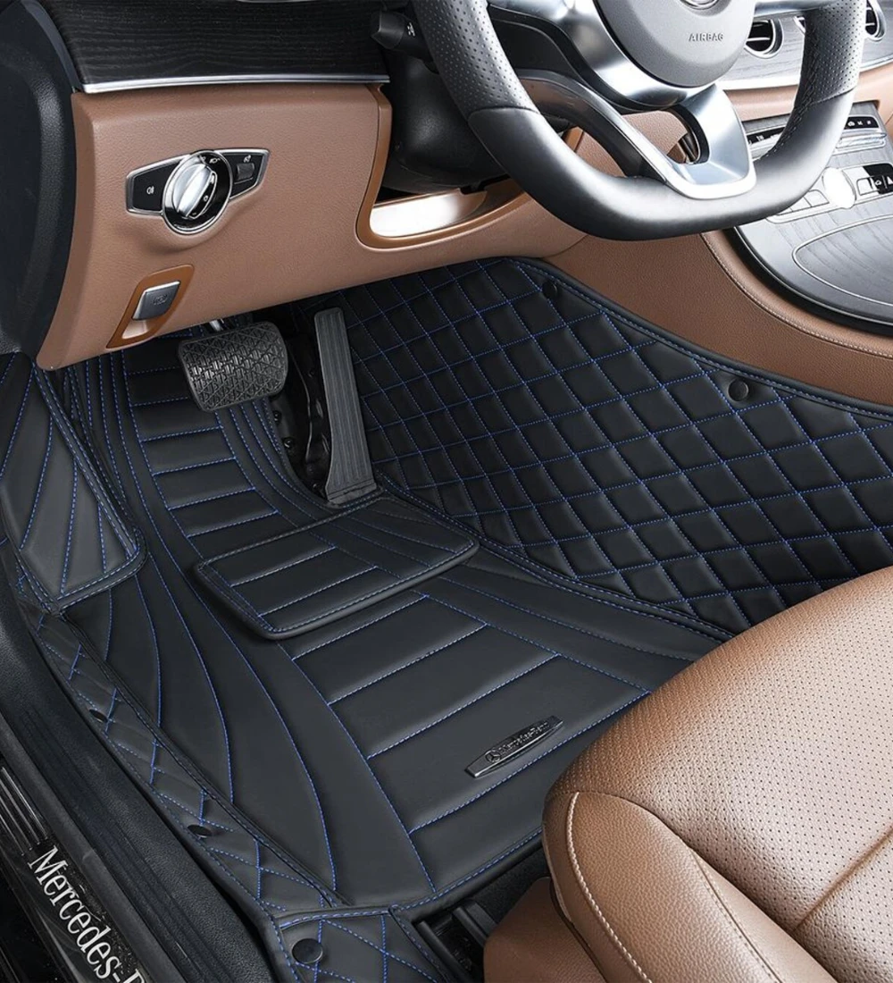 Alternative view of Black with Blue Stitching - Platinum Series