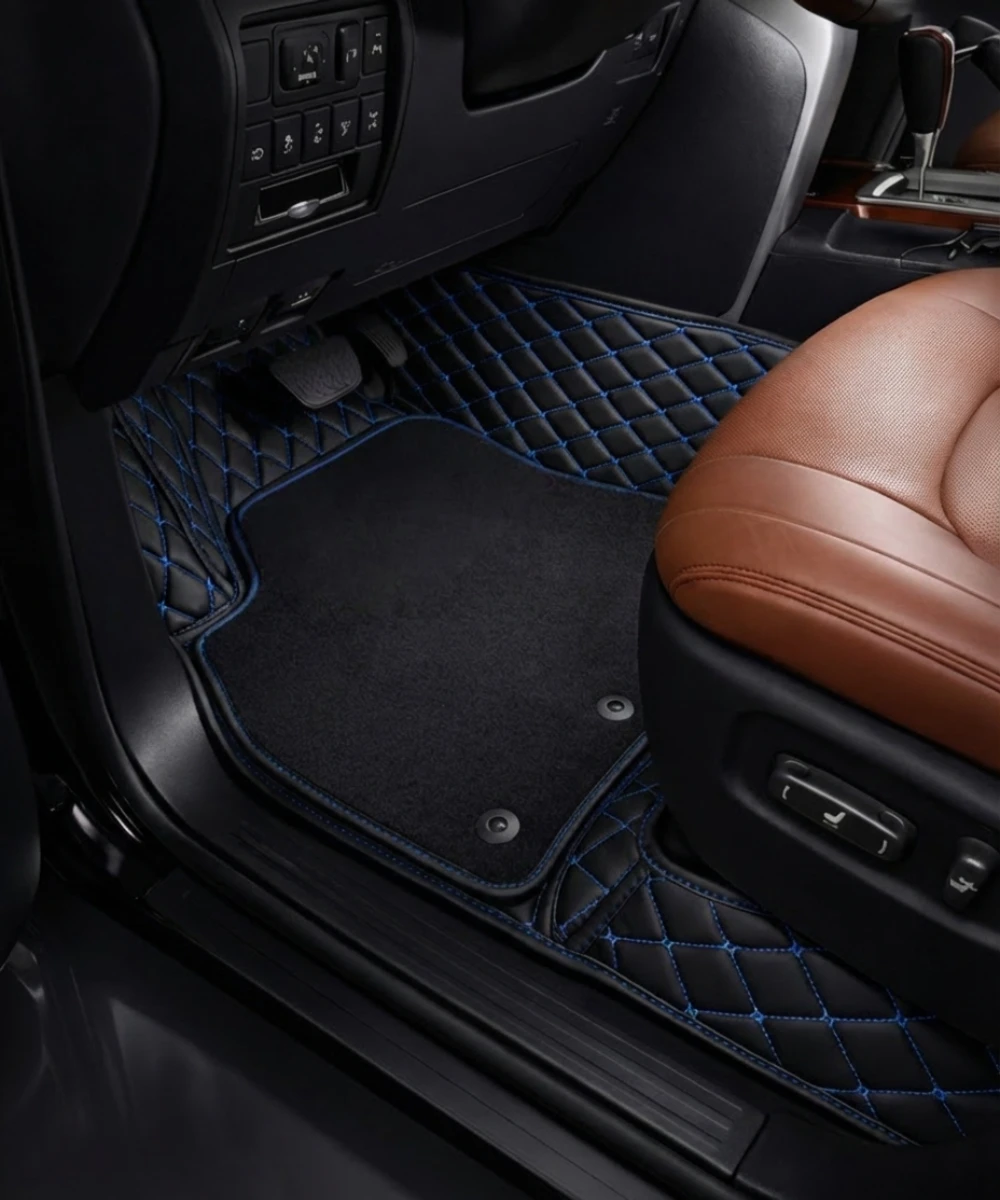 Black with Blue Stitching - Premium Series