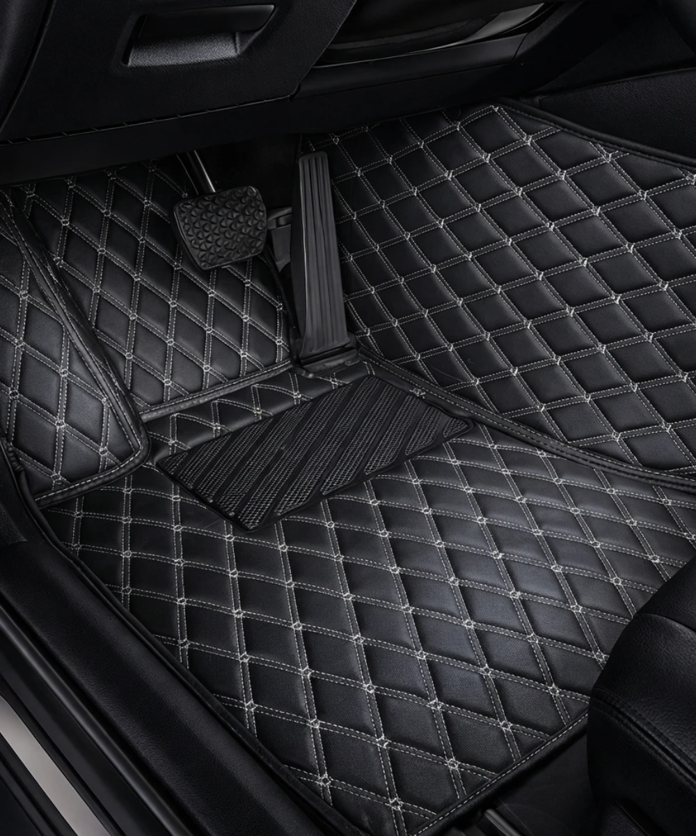 Black with White Stitching - Double Diamond Series - Image 5