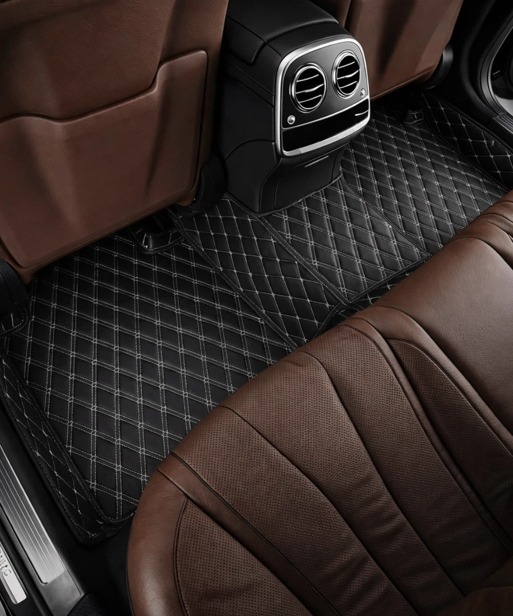 Black with White Stitching - Double Diamond Series - Image 4