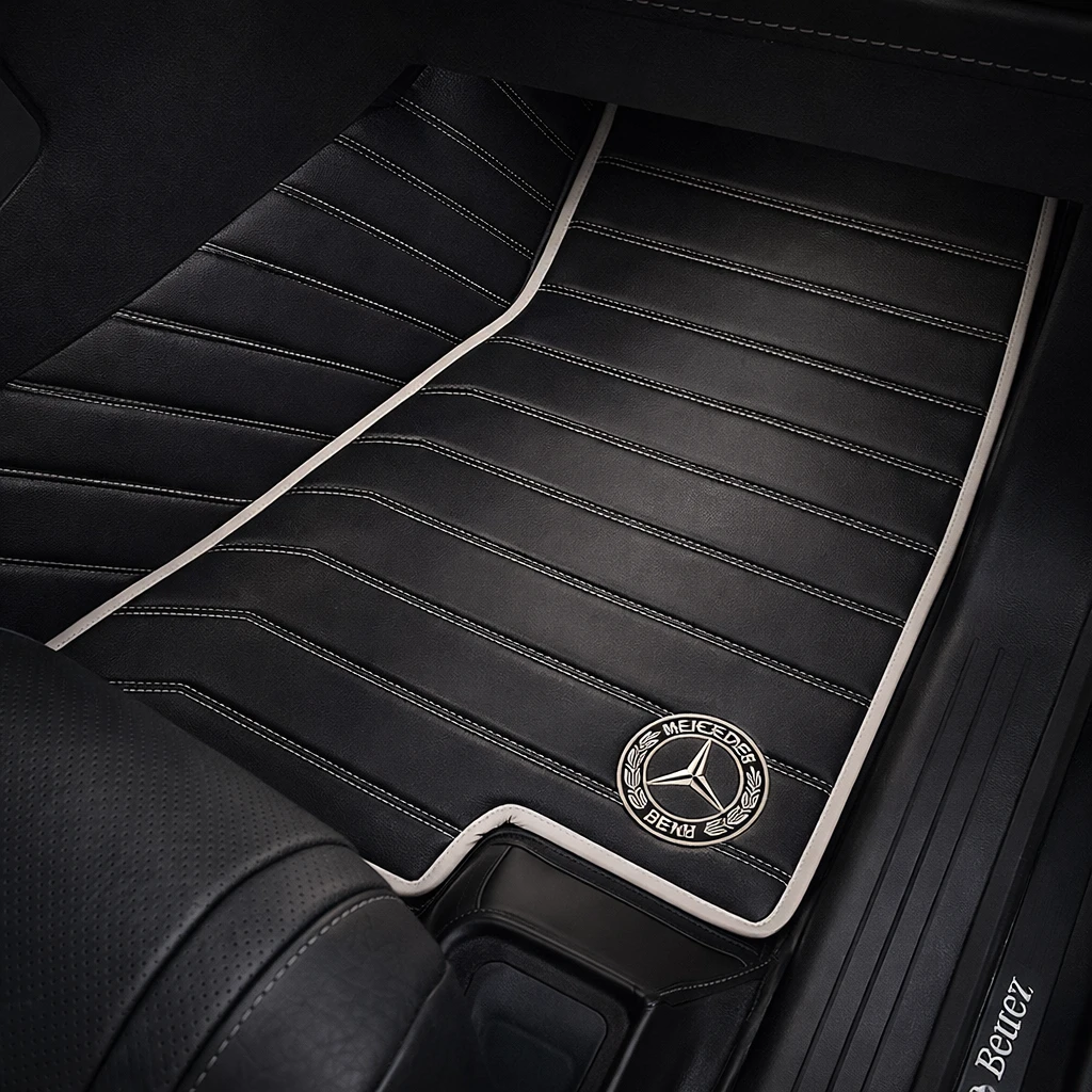 Black with White Stitching - Stripe Series - Image 5