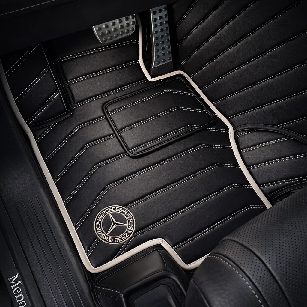 Black with White Stitching - Stripe Series - Image 3