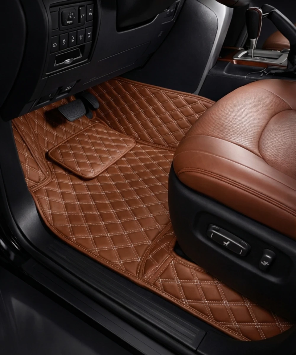 Caramel with White Stitching - Double Diamond Series