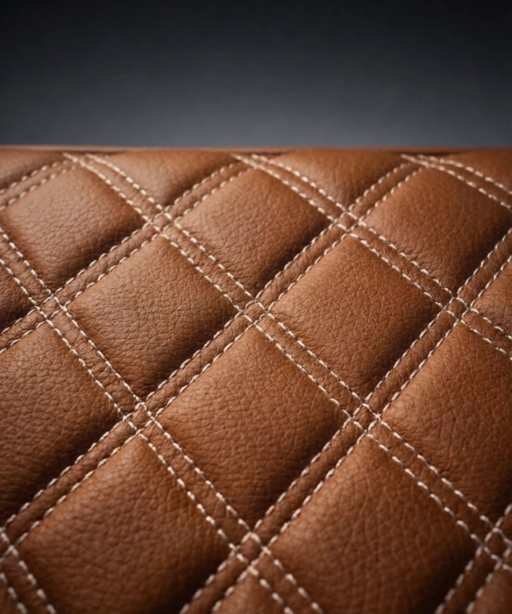 Caramel with White Stitching - Double Diamond Series - Image 7