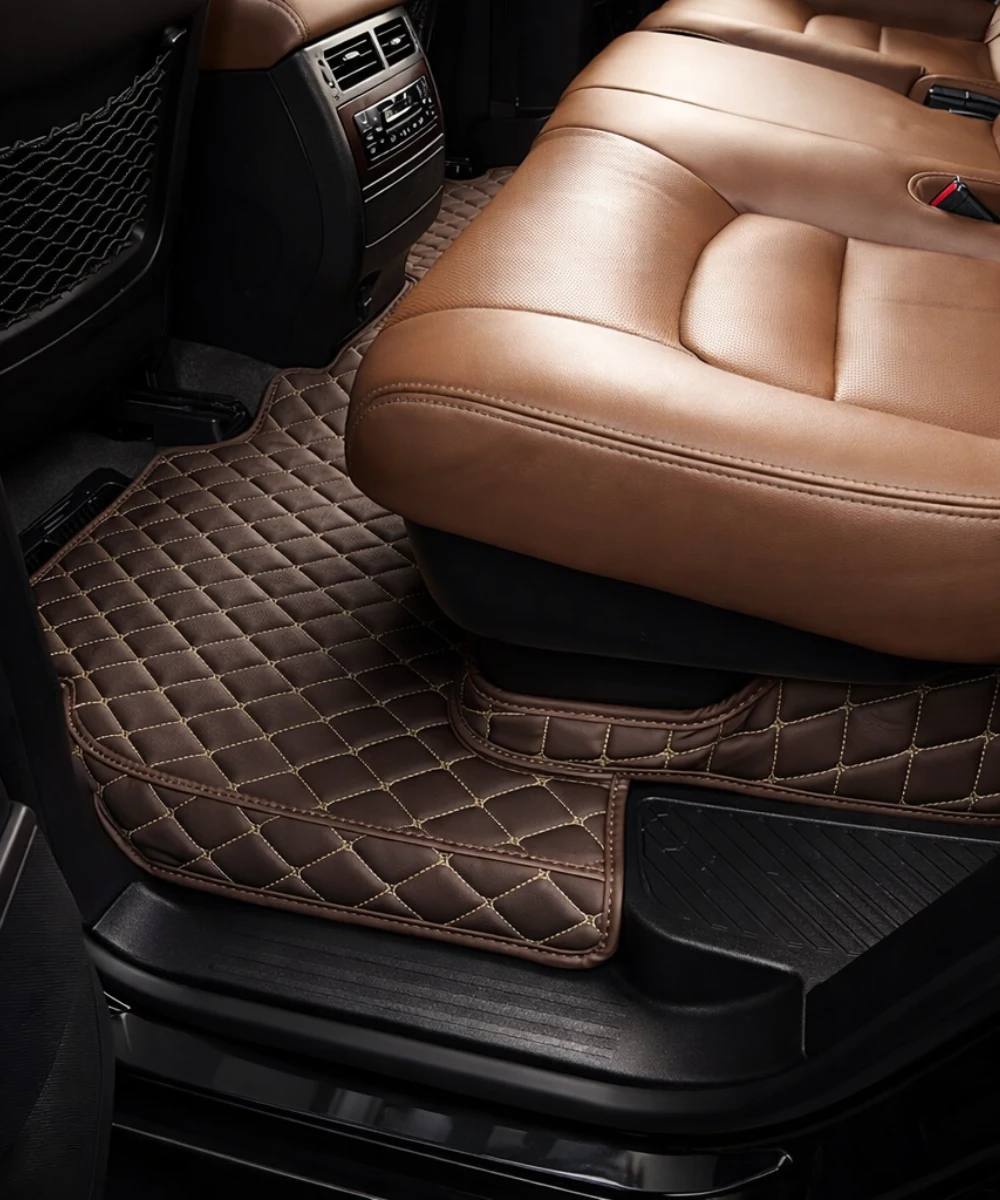 Coffee with Beige Stitching - Diamond Series - Image 3