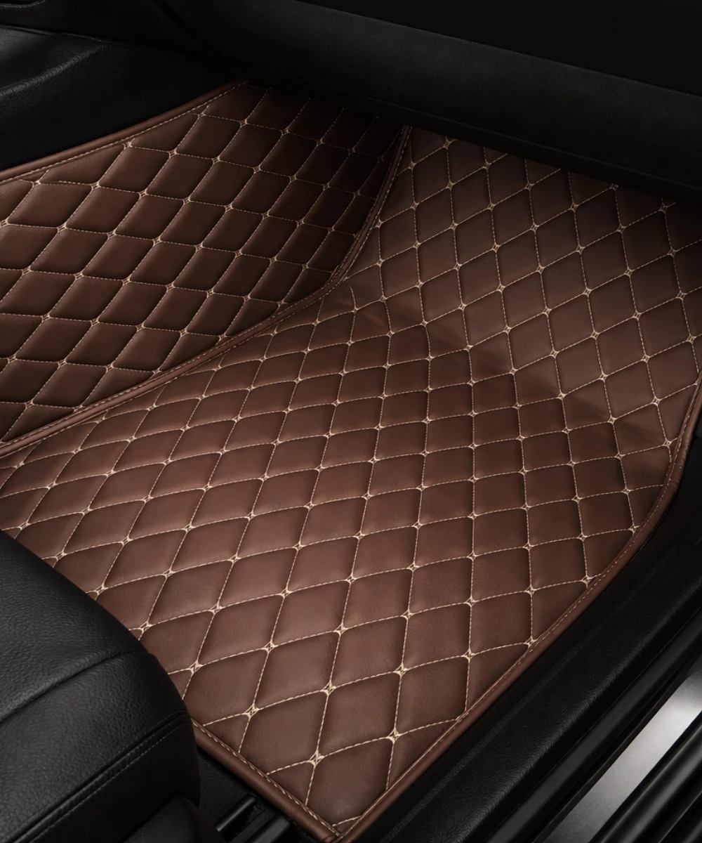 Coffee with Beige Stitching - Diamond Series - Image 6