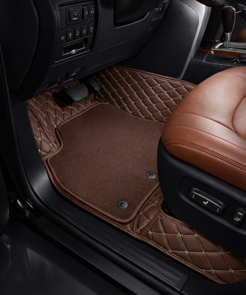 Coffee with Beige Stitching - Premium Series