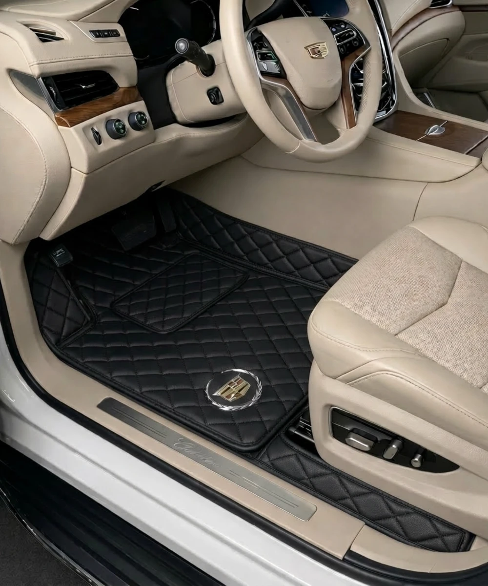 Black with Black Stitching - Diamond Series - Cadillac